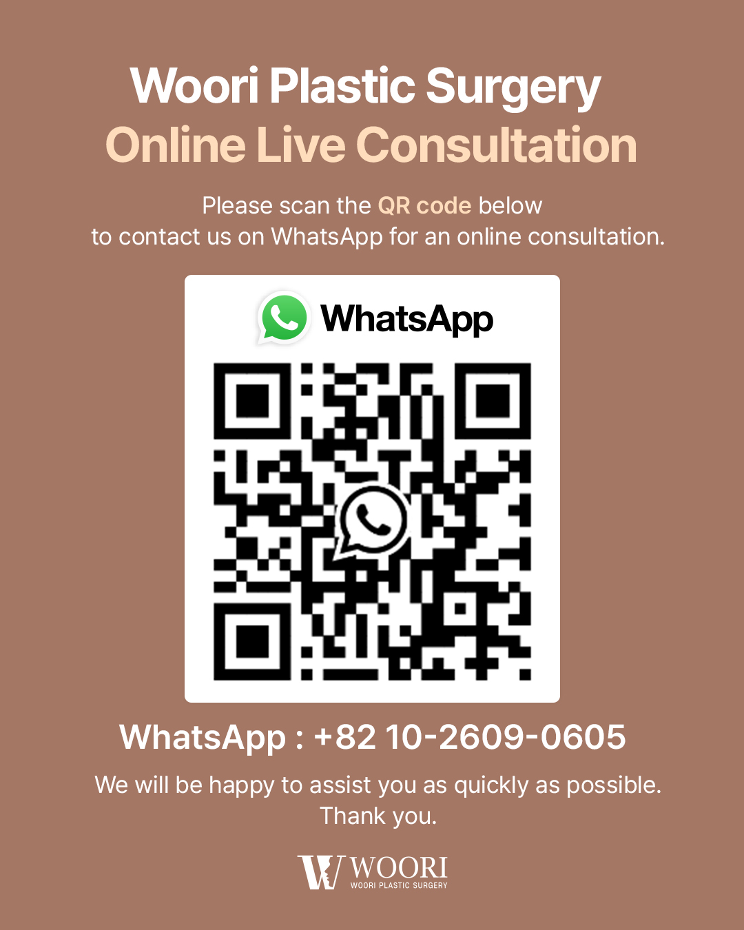 WOORI Online Live Consultation